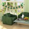 St. Patrick's Day Plaid Burlap Banner Buffalo Check Shamrock Bunting Banner Lucky Clover Garland Banner with Bowknot Irish Green Party Banner for Mantel Fireplace Spring Holiday Wall Decor